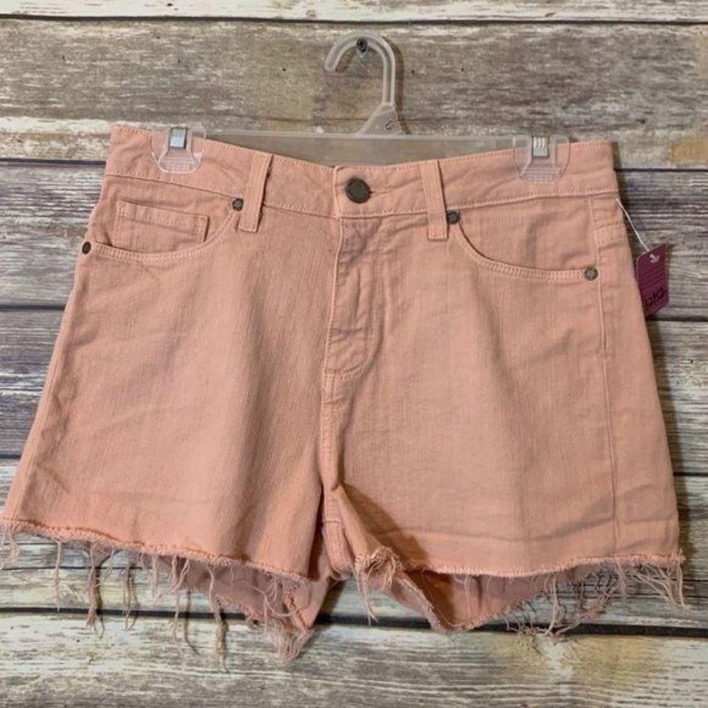 Paige Denim Cut off Shorts Blush Pink 27 Lola
